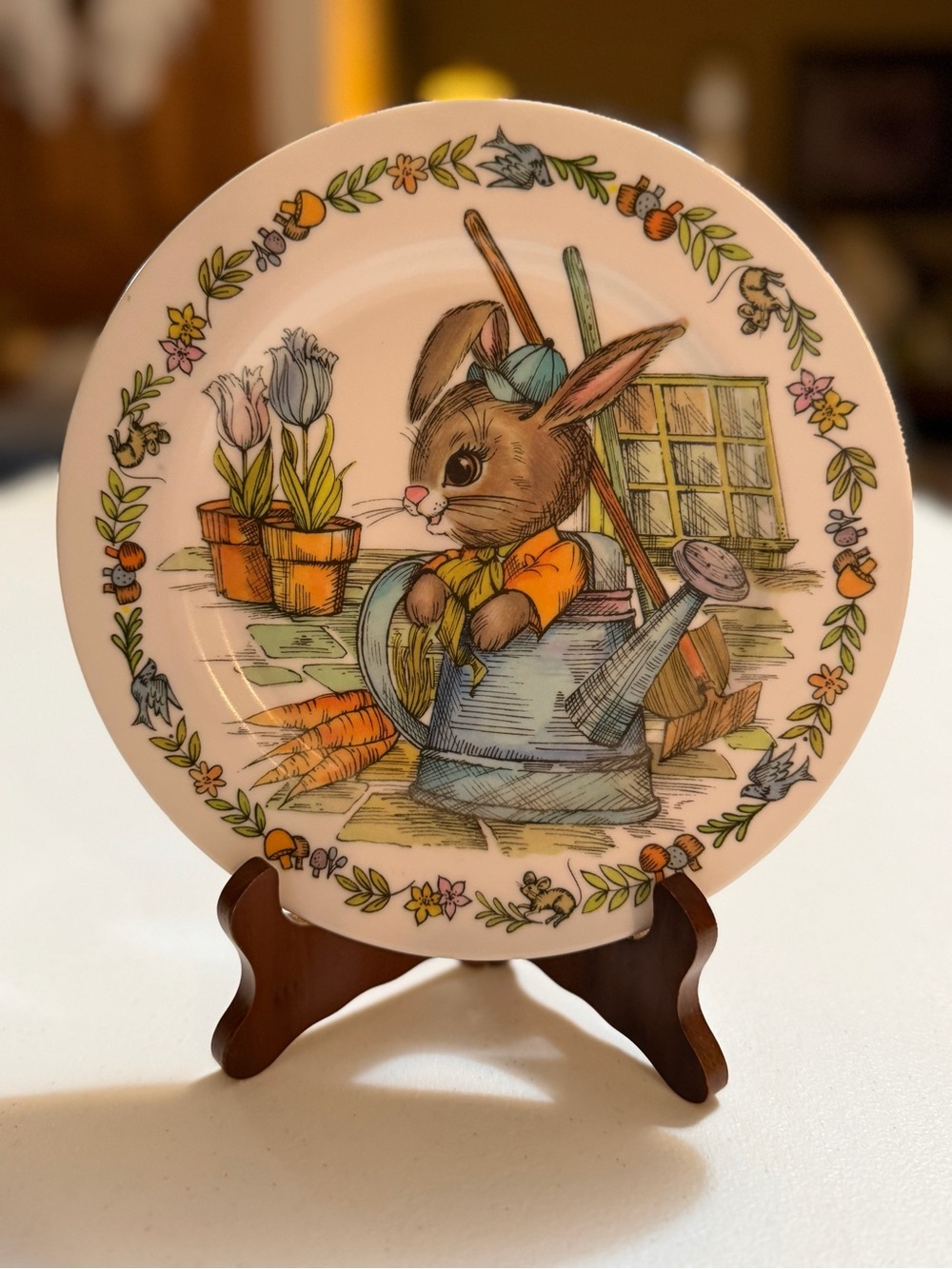 Vintage 1970’s Peter Rabbit Plate 7.5”